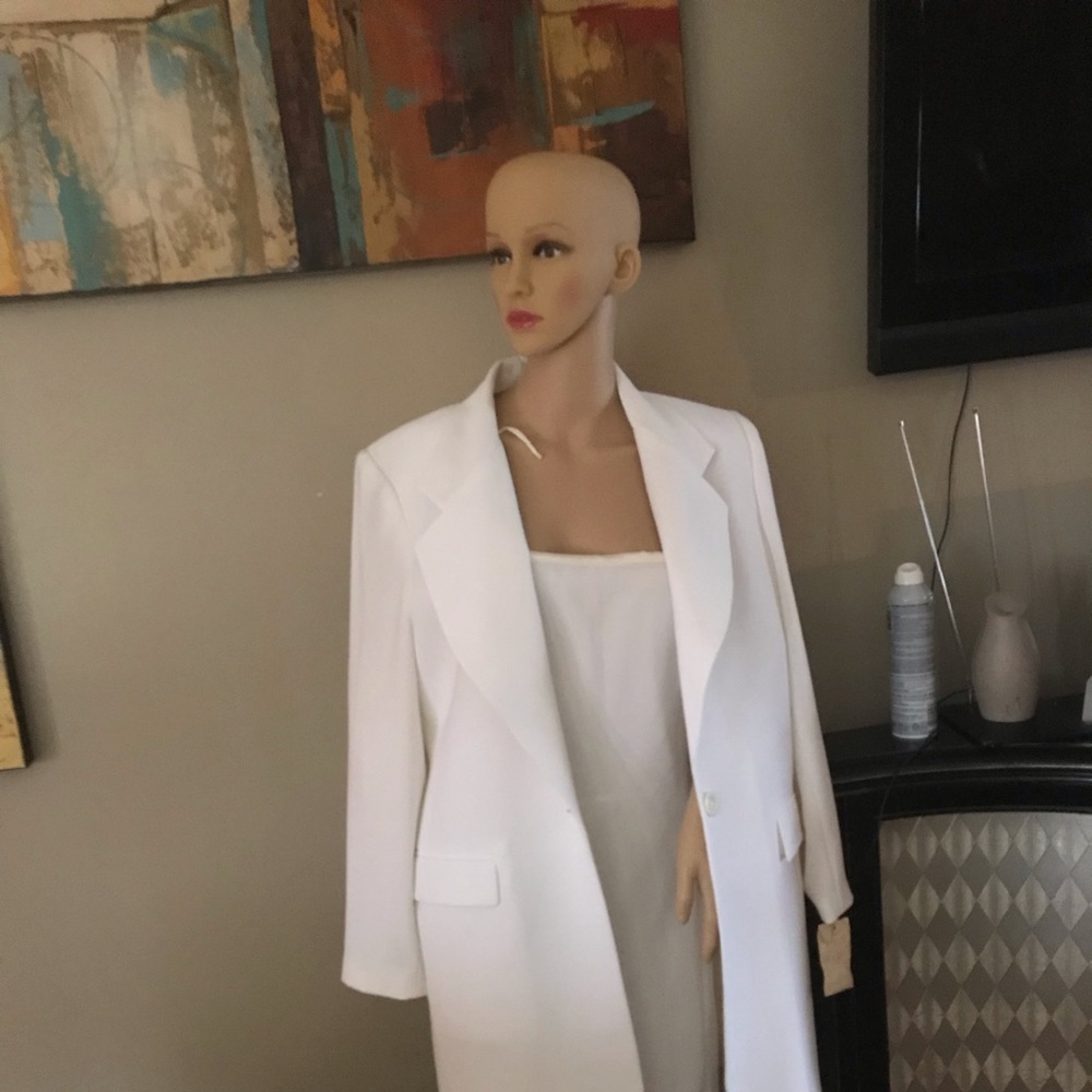 Two piece suit, spaghetti strap with jacket